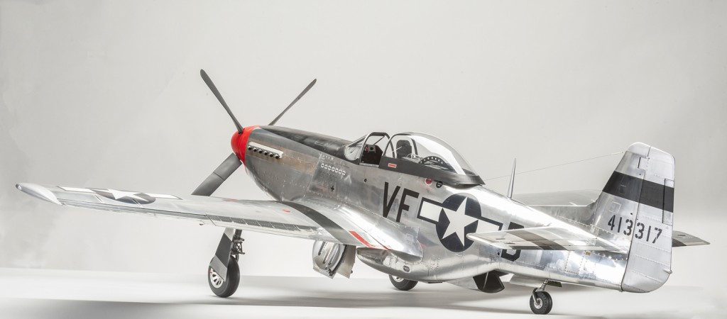 Scratch-built P-51D Mustang by David Glen