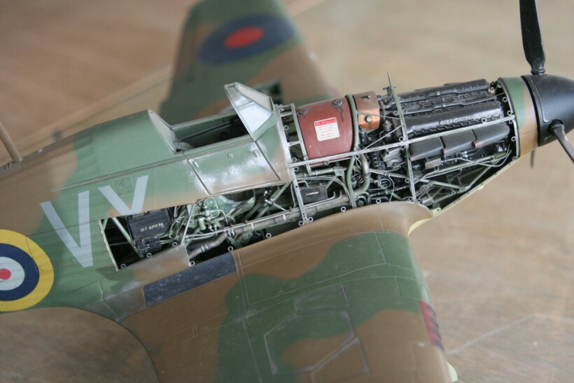 David Glen scratch build 1:24 scale Hawker Hurricane Mk1 gallery thumbnail 2