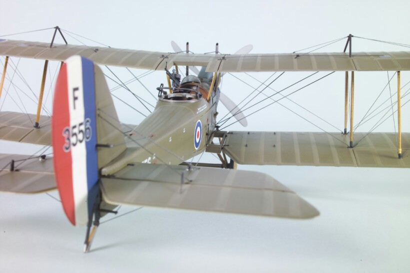David Glen scratch build 1:24 scale RE8  "A Paddy Bird from Ceylon" gallery thumbnail 6