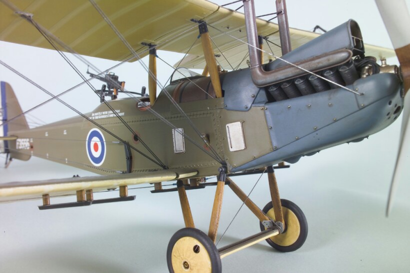 David Glen scratch build 1:24 scale RE8  "A Paddy Bird from Ceylon" gallery thumbnail 8
