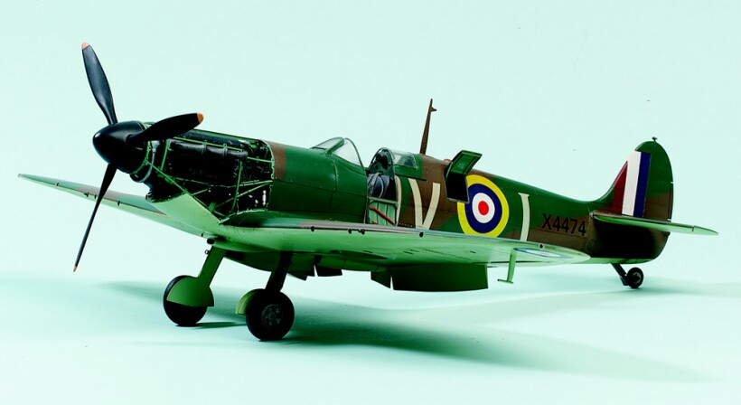 David Glen scratch build 1:24 scale Supermarine Spitfire Mk1 gallery header image